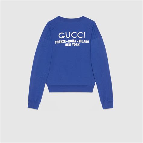 felpa gucci citta|Felpe di Gucci da donna .